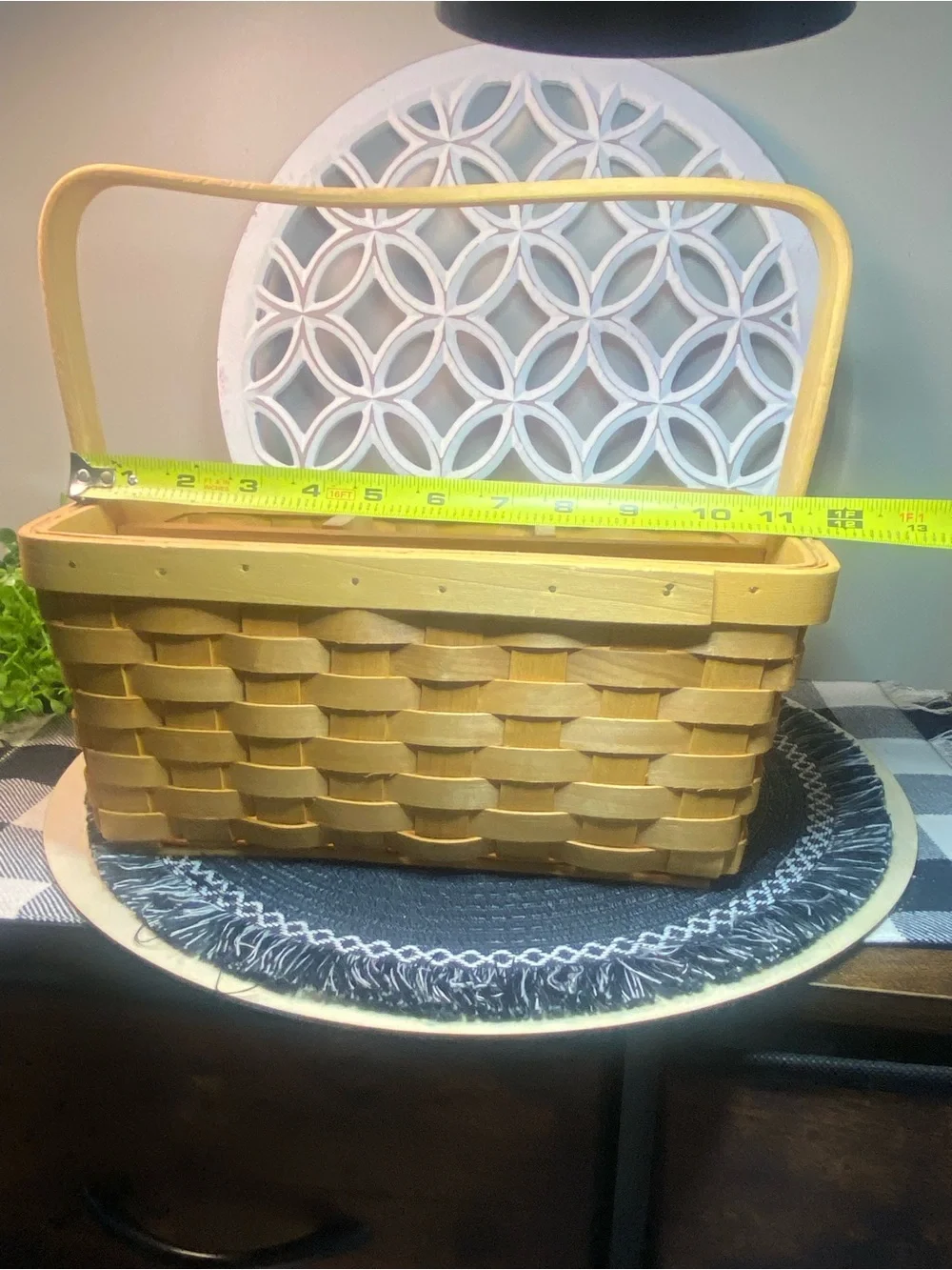 Unbranded Divided Compartments Basket - Perfect for Holding Flatware & Napkins‎